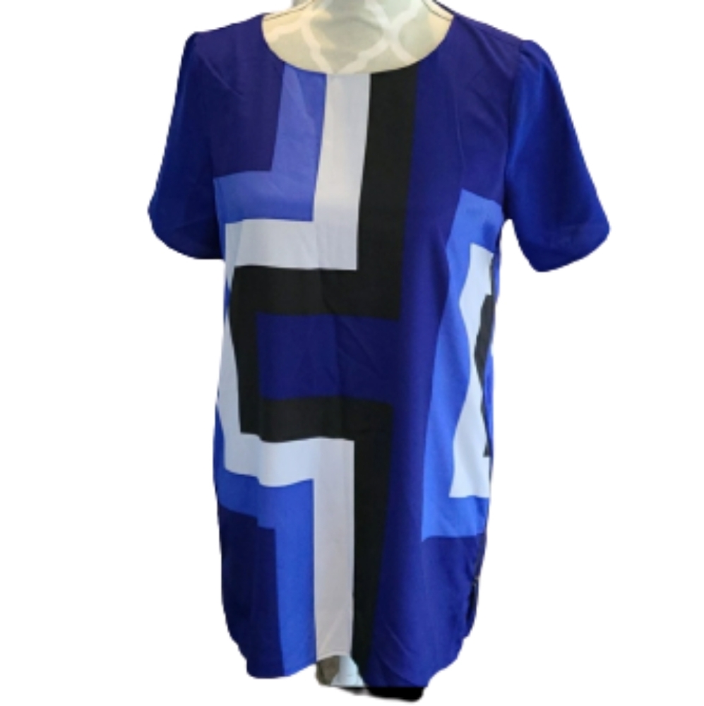 Michael kors tunic with zippered sides